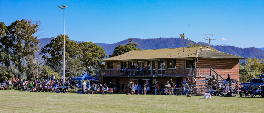 Landscape view of the Cobargo clubhouse