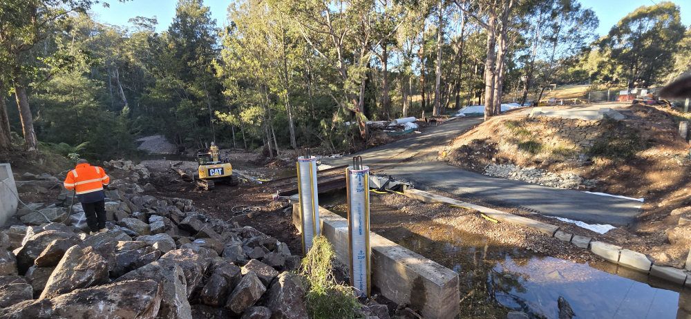 Foundation and site preparation for bridgeworks