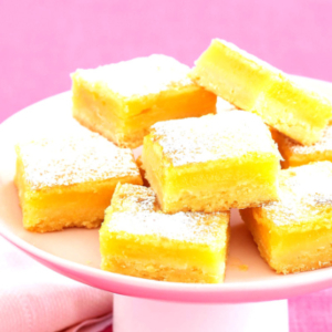 Platter of lemon slices