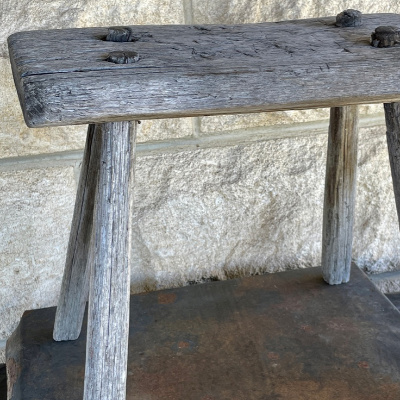 Cobargo Co-op collecting its history Wooden handmade stool